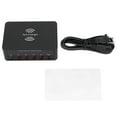 thumbnail image 1 of USB Charging Hub, ABS Housing Universal 40W Charging Block  For Tablet Black,White, 1 of 8