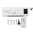 thumbnail image 1 of Space Heater for Indoor with Remote Wall Mounted Air Conditioner Low Noise Timing Function for Home Office EU Plug 220V, 1 of 5