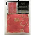 thumbnail image 2 of Set of 2 Kylie Embroidered Sheer Curtain Panels with Attached Taffeta Backing and Valance, 84" Long, 2 of 2