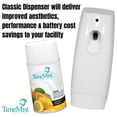 thumbnail image 4 of TimeMist Premium Metered Air Freshener Refills, Citrus (Case of 12) with TimeMist Metered Aerosol Fragrance Dispenser (Case of 6) - 1042781 - Lasts Up To 30 Days and Neutralizes Tough Odors, 4 of 6