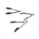 thumbnail image 1 of Set de 3 Pinzas Farberware de 3 Piezas de Acero Inoxidable Color Negro, 1 of 4