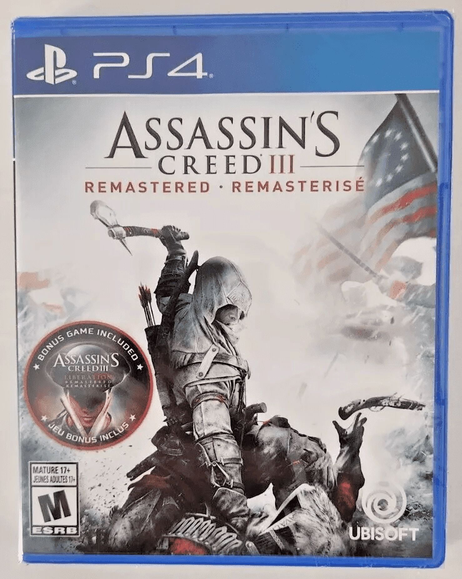 Boîte Seule Assassin's Creed III PS3 - Très Bon état, Pour Collection Ou Remplacement