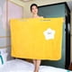thumbnail image 2 of Toalla de baño suave de microfibra para mujer, albornoces de secado rápido y absorbentes. Amarillo, 2 of 9