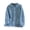 A-027 Royal Blue, variant on Ladies Fleece Lined Wool Flannel for Women Long Sleeve Warm Thick Fuzzy Cardigan Plain Fall Winter Button 2026 Clothing Country Concert