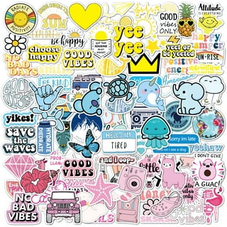 200PCS Inspirational Stickers for Water Bottles, Positive Vinyl Quote  Stickers for Planner Journal, Laptop, Funny Motivational Stickers for Adults,  Girls, Women, Teachers, Waterproof Sticker Pack 