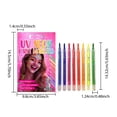 thumbnail image 3 of cpengpj Face and Body Paint Set 8 Pack, 0.34 oz Glow in The Dark Multicolor Plastic Paint Markers, 5.51 Inch Long Body Art Supplies for Party Events, Festival Celebrations and Stage Performance, 3 of 9