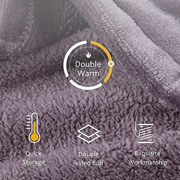 REDESS Wearable Blanket Hoodie Oversized Blanket Hoodie Sweatshirt for Adults Women Men