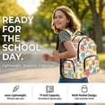 thumbnail image 6 of DISNIMO Cartoon Cat Print Kids Backpack for Girls Lightweight and Breathable Children's Schoolbag with Multiple Pockets for Elementary Middle Students, Back to School Gifts, 6 of 7