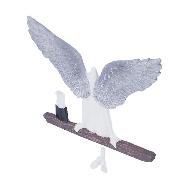 Decoración del hogar, estatuas de alas de ángel, decoración de fondo, adorno de pared, estética elegante
