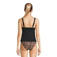 thumbnail image 3 of Time and Tru Women's and Women's Plus Mid Rise Bikini Bottoms, Sizes S-3X, 3 of 6