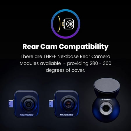 Nextbase - 522GW Dash Cam - Black