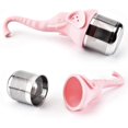 thumbnail image 2 of YaoHui 3 Pack Loose Leaf Tea Infuser, Silicone Animal Elephant, Stainless Steel Extra Fine Mesh Tea Filter, 2 of 5