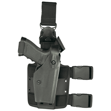 - SAFARILAND 6005 Tactical Gera System Holster With Leg Release Finish: STX Tactical Gun Fit: Glock 17 with M3 LED (4.5 b