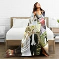 thumbnail image 6 of Custom Blanket with Photos Text, Personalized Blanket Customized Throw Blankets for Family Friend Father Mother Christmas Halloween Birthday Wedding Customized Gifts for Women Men 50"x40", 6 of 6