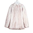 thumbnail image 6 of SDNall Coats for Women Faux Ladies Warm Faux Furry Long Coat Jacket Winter Solid V-Neck Outerwear Faux Jacket (Beige, Sizes S-XXXL), 6 of 9