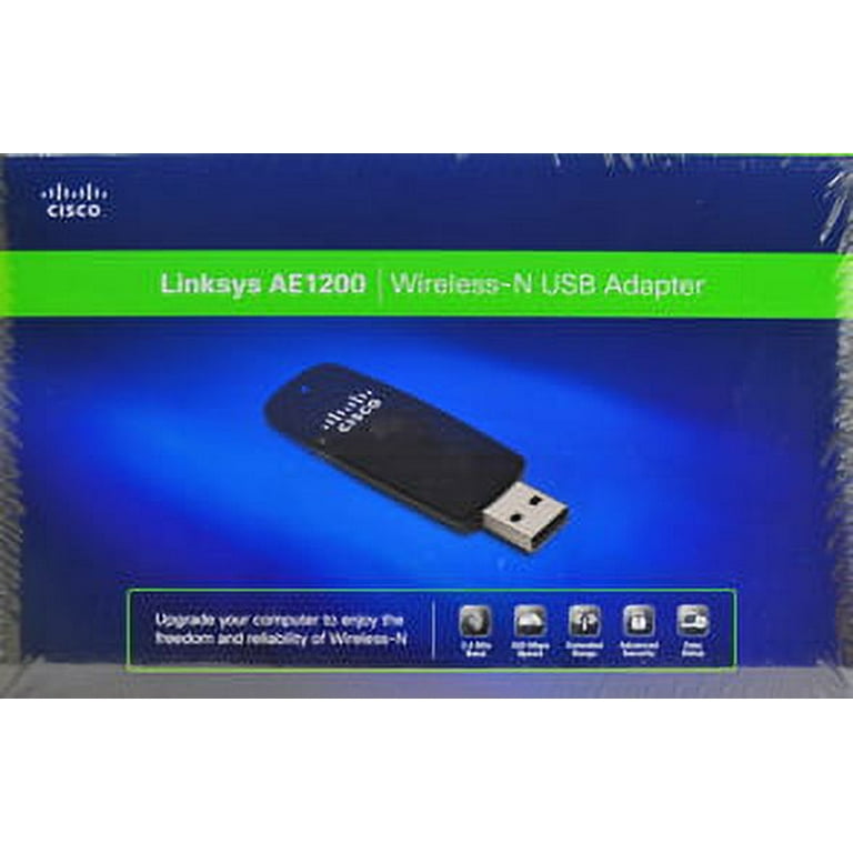 Adaptador Wifi USB Para PC Linksys Ae1200 Wireless-n N300