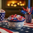 thumbnail image 2 of Patriotic Candy, Independence Day Chocolate Mix -KISSES and Reese's (2 Pound Bag - Approx. 90 Count), 2 of 8