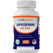 Vitamatic Apigenin 50 mg 120 Veg Capsules