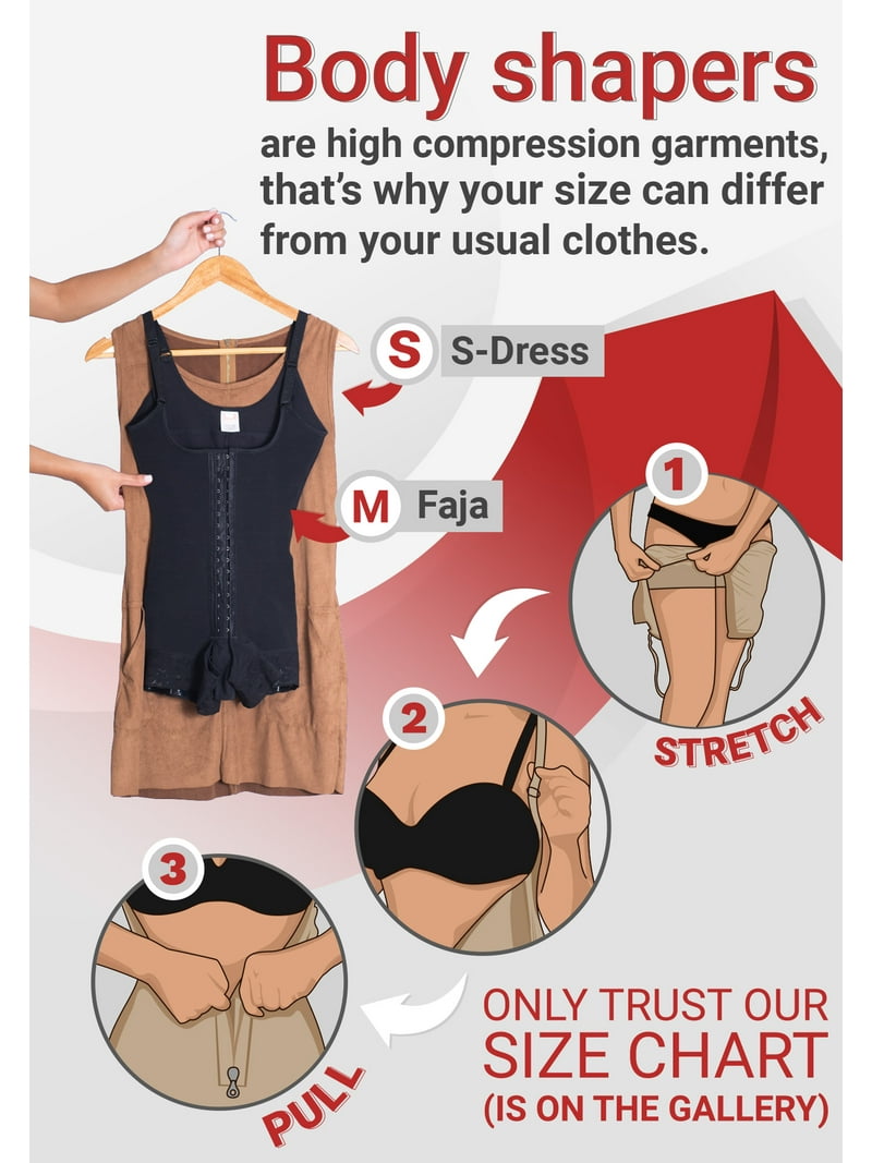M MYODRESS Fajas Colombianas Moldeadoras de Cintura y Abdomen Body