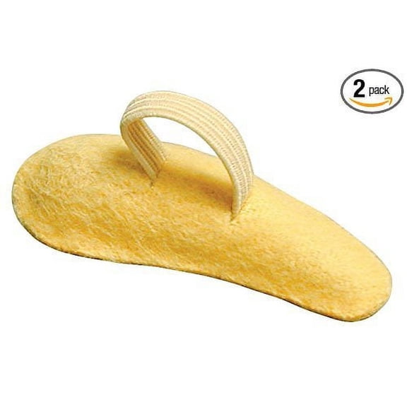 PediFix Soft Felt Hammer Toe Cushion, Large Right and Left COMBO PACK