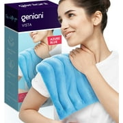 Geniani Cordless Microwavable Heating Pad for Neck and Shoulders - Relieve Cramps, High-Quality Heat Therapy - 8x17