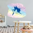 thumbnail image 2 of Animal Wall Decals for Care Taker Daycare - Human Friendly Sea Animal Dolphins DIY & Creativity Boy Girl Bedroom Wall Sticker - Size: 10 In x 8 In, 2 of 5