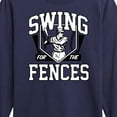 thumbnail image 3 of Instant Message - Swing For The Fences Long Sleeve Graphic T-Shirt, 3 of 6