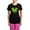 With Pink Pant, variant on CafePress - A Jamaican Heart Women's Dark Pajamas - Women's Short Sleeve Print T-Shirt and Pants Dark Cotton Pajama Set