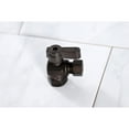 thumbnail image 2 of Kingston Brass KF3310ORB 3/8-Inch FIP x 3/8-Inch O.D. Comp Quarter-Turn Angle Shut-Off Valve in Oil Rubbed Bronze, 2 of 6