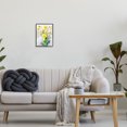 thumbnail image 3 of Stupell Industries Modern Daffodils Vase Botanical & Floral Painting Black Framed Art Print Wall Art, 11 x 14, 3 of 9