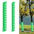 thumbnail image 1 of Dosaele 4 Pcs Plastic Spiral Tree Guard  2 Size Tree Wraps to Protect Bark  Tree Bark Wraps to Protect Bark from Animals and Lawn Mowers, 1 of 6