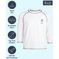 thumbnail image 3 of iXtreme Boys Rash Guard - 2 Pack Quick Dry UPF 50+ Sun Protection Swim Shirt for Boys (4-18), 3 of 7