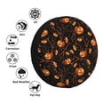 thumbnail image 4 of Salouo Halloween With Pumpkins Print Spare Tire Cover 14-17 inch Spare Tire Protector Universal Tough Tire Wheel Cover for Trailer SUV and Truck-15 inch, 4 of 6