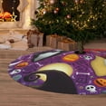 thumbnail image 6 of Cute Skull Pattern Christmas Tree Skirt 36" for Halloween Thanksgiving Xmas New Year Decor Mat Party Holiday Home Occasion Decorations Supplies, 6 of 6