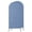 Denim Blue, variant on 6FT Arch Backdrop Covers, Denim Blue Wedding Arch Cover Stretchy, Rustic Farmhouse Solid Color Chiara Arches Backdrop Stand Covers for Birthday Baby Shower Party Banquet Decor