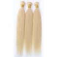 thumbnail image 3 of 613 Blonde Bundles Human Hair Silky Straight Human Hair Extensions for Women Human Hair Bundles Extensions Brazilian Virgin Hair 100g/pc 32", 3 of 8
