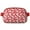 Red Christmas Snowman, variant on Red Christmas Snowflake Tree and Star Pattern Cute Fanny Packs for Women,Travel Waterproof Crossbody Fanny Bags Waist Purse for Women Anti Theft Adjustable Strap for Running Travel Cycling