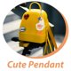 thumbnail image 3 of Nestingho Plush Colgante Llavero Pato Para De Y Llaves Con Adorable, 3 of 7