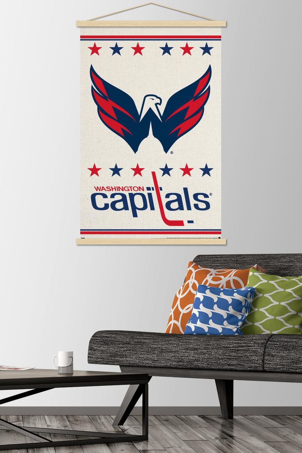 NHL Washington Capitals - Logo 14 Wall Poster, 22.375" x 34"