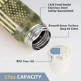 thumbnail image 3 of Deer American Flag Camouflage 17oz Stainless Steel Bullet Tumbler - Deer Hunting Gifts for Men - Unique Birthday Fathers day or Christmas Gifts for Hunters, 3 of 6