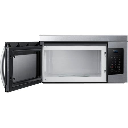 Samsung - 1.6 Cu. Ft. Over-the-Range Microwave - Stainless steel
