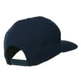 thumbnail image 4 of Old English I Embroidered Flat Bill Cap - Navy OSFM, 4 of 5