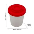 BFSAUHA Pepper Shakers Proof Set Of Shaker To Go Camping Picnic BFSAUHA Pepper Shakers Proof Set Of Shaker To Go Camping Picnic