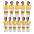 thumbnail image 4 of KAKOWELY 11 piezas de estatuas de jugadores de fútbol de mesa, futbolín, hombre, piezas de repuesto para pequeños jugadores de fútbol, 4 of 4