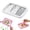 white, variant on Instant Ice Cream Maker, Rolled Ice Cream Maker, Instant Gelato Pan/Roll, Homemade DIY Frozen Yoghurt Plate Freezer Kit Machine with 2 Spatulas