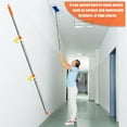 thumbnail image 5 of Spin Mop Replacement Handle for O Cedar - 4-Section 32" to 58" Mop Handle Replacement Stick Compatible with O-Cedar, EasyWring Mop Refills/Base, 5 of 8
