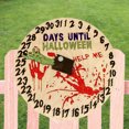 thumbnail image 1 of Calendario de cuenta regresiva colgante gótico de Halloween decoración creativa del hogar para festivales festivos, 1 of 6