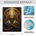 thumbnail image 3 of Diamond Art Kits for Adults - 5d Ancient Gold Pharaoh Sculpture Diamond Painting for Adults, Diamond Art for Adults Beginners, Diamond Painting Kits for Adults for Home Wall Decor, 3 of 7