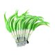 thumbnail image 1 of Tocado indio creativo y ligero de plumas para actuaciones escénicas. Verde, 1 of 8