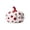 Red, variant on Anmrize Polka Dot Ceramic Pumpkin, Polka Dot Style Decor, Fall Harvest Tabletop Accents, Modern Pumpkin Figurines, Decorative Pumpkin Home Furnishings Creative Polka Dot Art Resin Crafts, Red